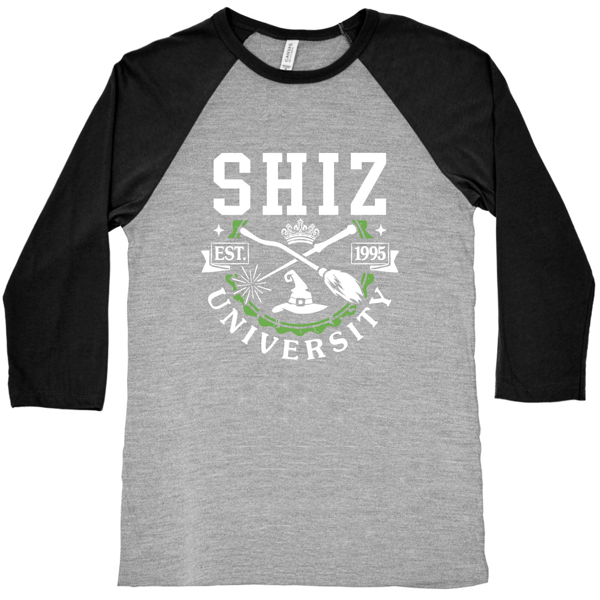 Shiz University Baseball Tee